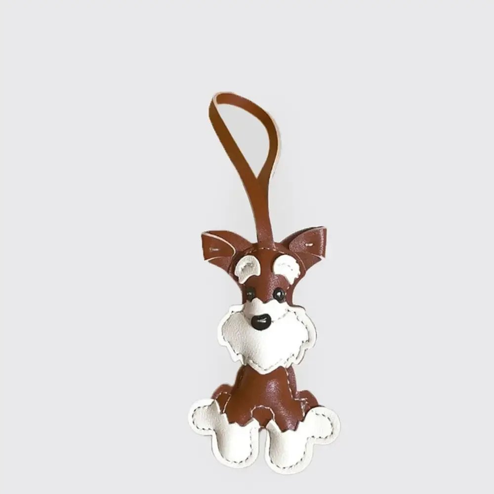 mini ours porte-clés en cuir pu animaux, ornement suspendu, sac à dos, breloque de sac à main, cadeau pour hommes et femmes, breloques de sac coréen y2k