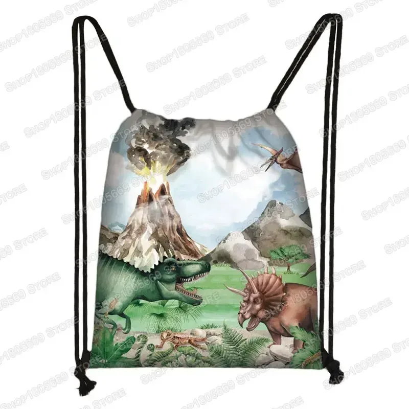 sac à dos en toile à cordon de serrage pour enfants, sac de voyage pour adolescents, garçons et filles