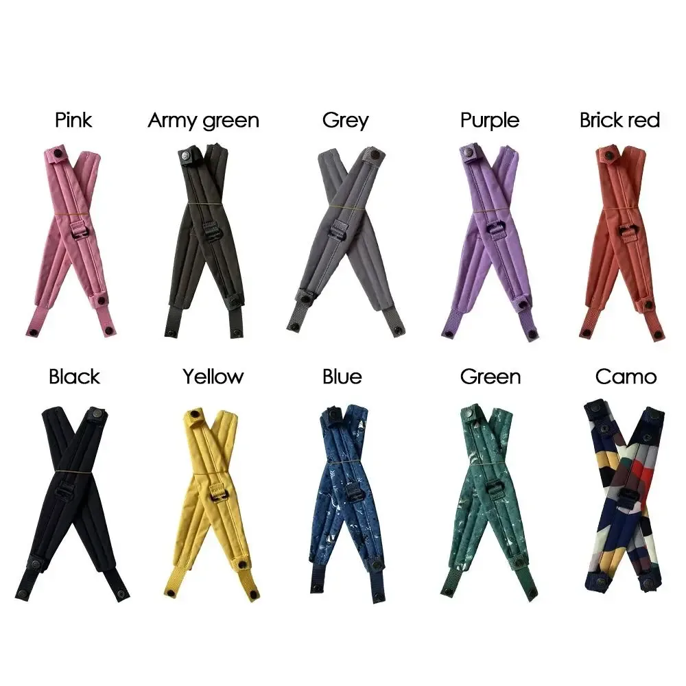 sangle en nylon étanche pour sac à dos kankens, poignées amovibles, annulation, décompression, soulignée, charleroi, accessoires de sac, 1 paire