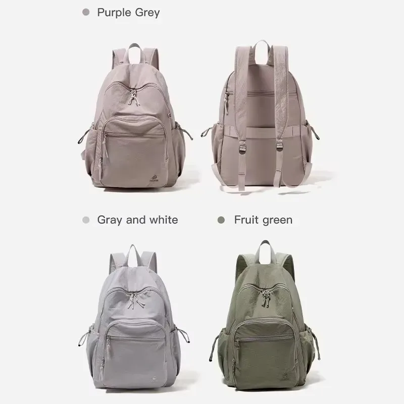 sac à dos pliable grande capacité pour femme fouvor 2026, léger, tendance, pour voyage en extérieur, randonnée, sac à dos décontracté 3059-13