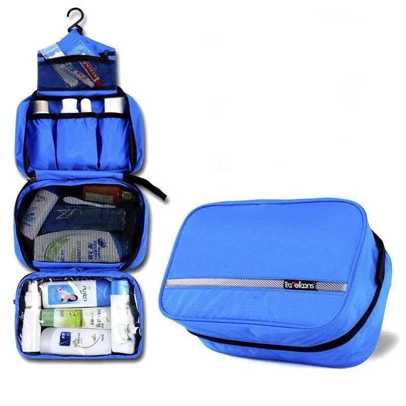 grandes trousses à cosmétiques étanches pour hommes, trousse de toilette pour hommes, trousse de toilette pliable, trousse de maquillage, trousse de toilette de voyage