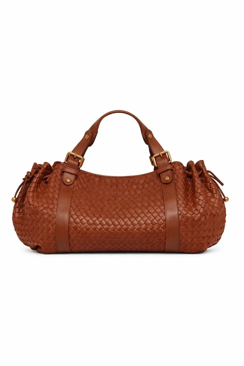 sac fourre-tout vintage en cuir souple plissé avec cordon de serrage, grand sac à bandoulière simple pour femme, sac de travail boston