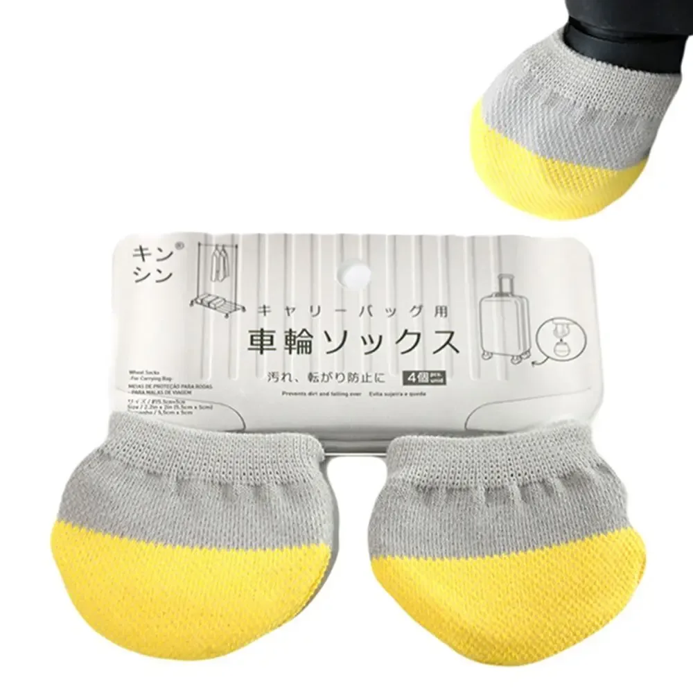 juste de protection artificiel astique pour roues de bagages, résistante à l'usure, pour gril, valise, absorption des chocs, coussin de pied pour chaise