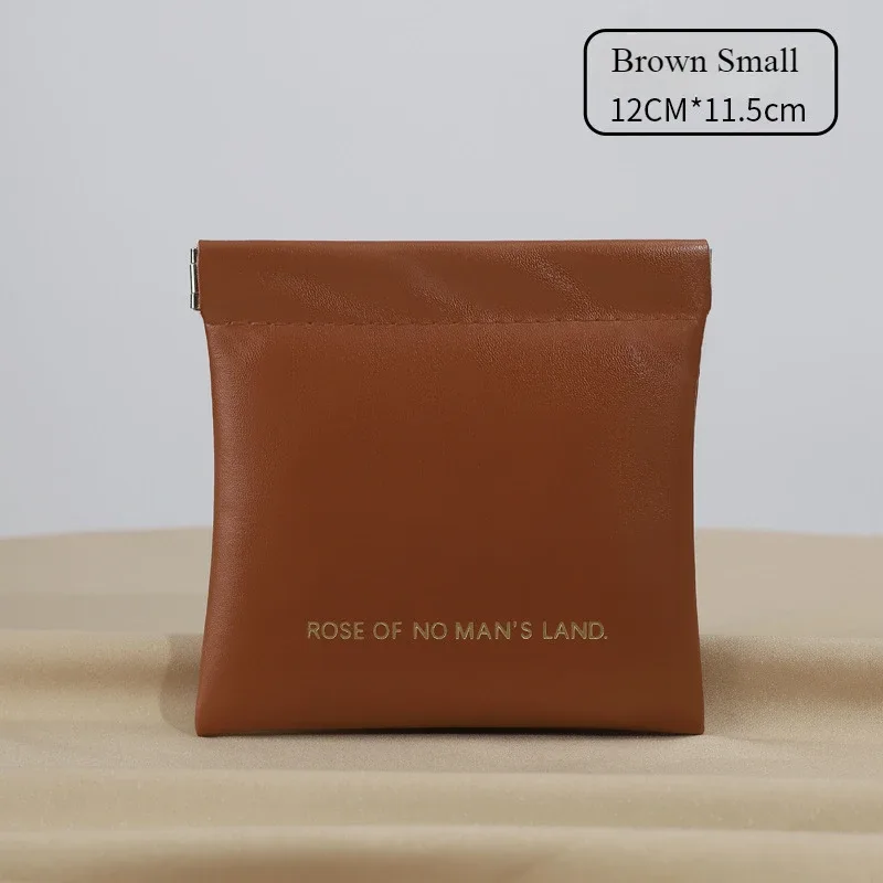 2026 pochette de rangement mini en pu pour écouteurs, sac à monnaie couleur bonbon, porte-monnaie, pochette à rouge à lèvres xl01