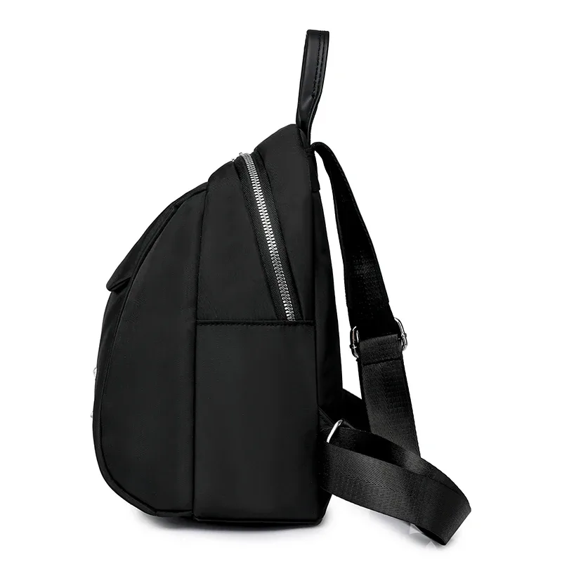 sac à dos en nylon décontracté avec sangle réglable, grande capacité, sacs de voyage de rue, sacs d'école portables pour étudiants, vert, nouveau