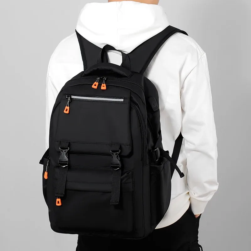 sac à dos tendance pour ordinateur portable multi-boucles pour hommes pour les aventures en plein air et la vie urbaine