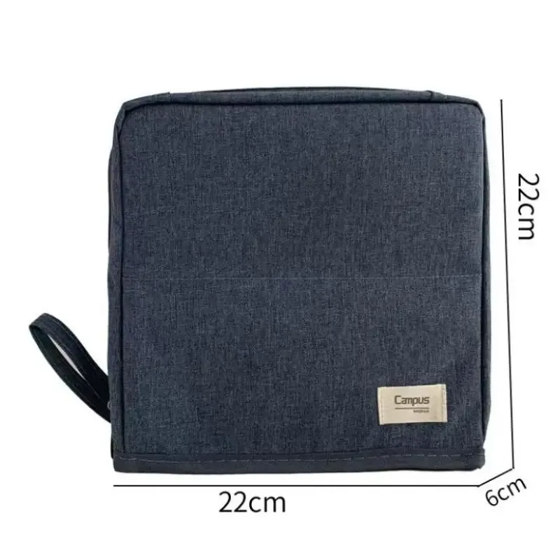sac à cosmétiques portable de grande capacité, rangement vertical de bureau, sac de rangement multifonctionnel pour cosmétiques, sac de rangement pour stylos et fournitures de bureau