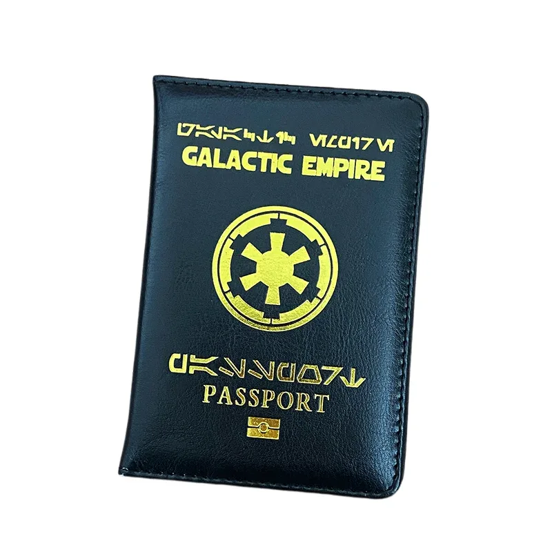 couverture de passeport noire en cuir pu pour passeports hommes femmes portefeuille de voyage organisateur de documents porte-passeport