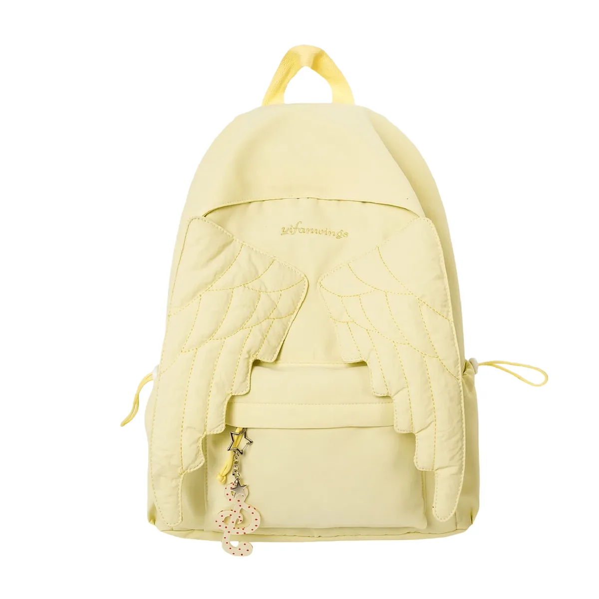 sac à dos ailes d'ange pour femmes, grande capacité, en nylon, sac de voyage scolaire, style coréen, sac à bandoulière décontracté