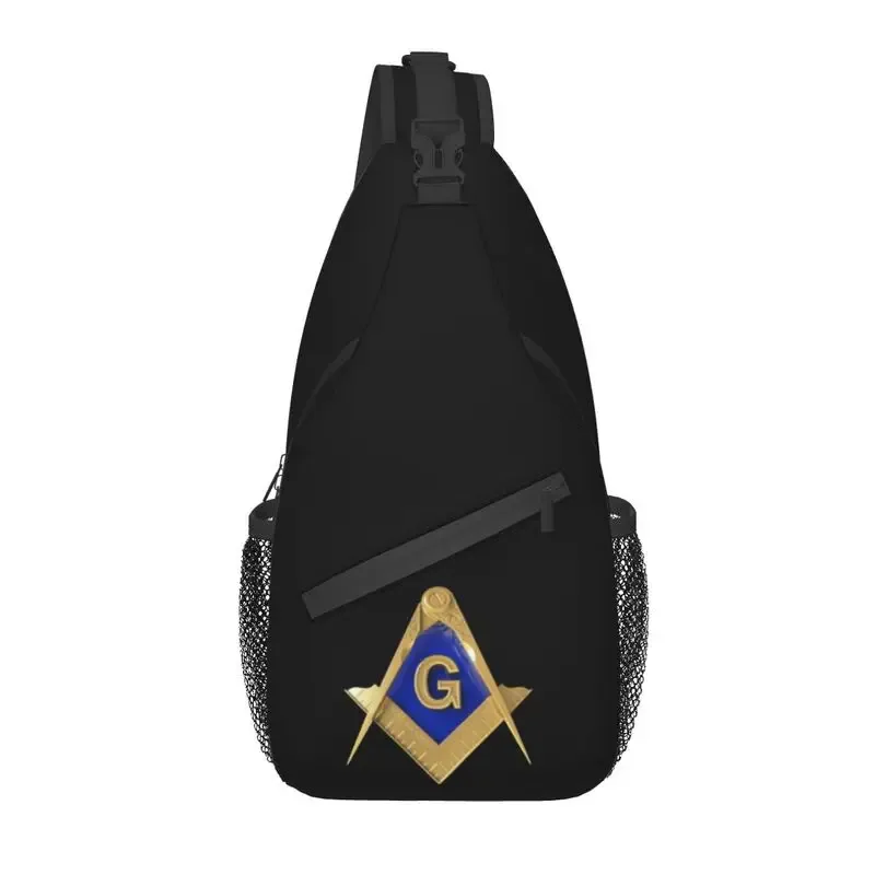 maçonnerie fronde poitrine sac à bandoulière hommes cool maçonnique franc-maçon épaule sac à dos pour voyage cyclisme