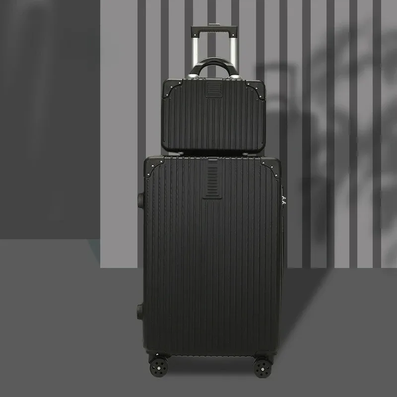 24/26/28 pouces grande taille valise de voyage à roulettes ensemble 20 pouces bagage à main avec roues fermeture éclair valise à roulettes