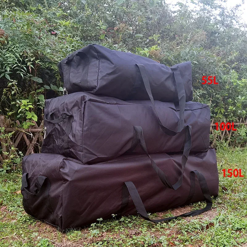 sac voyage oxford polyvalent noir résistant eau grande capacité 55l 100l 150l sport week endoutdoor
