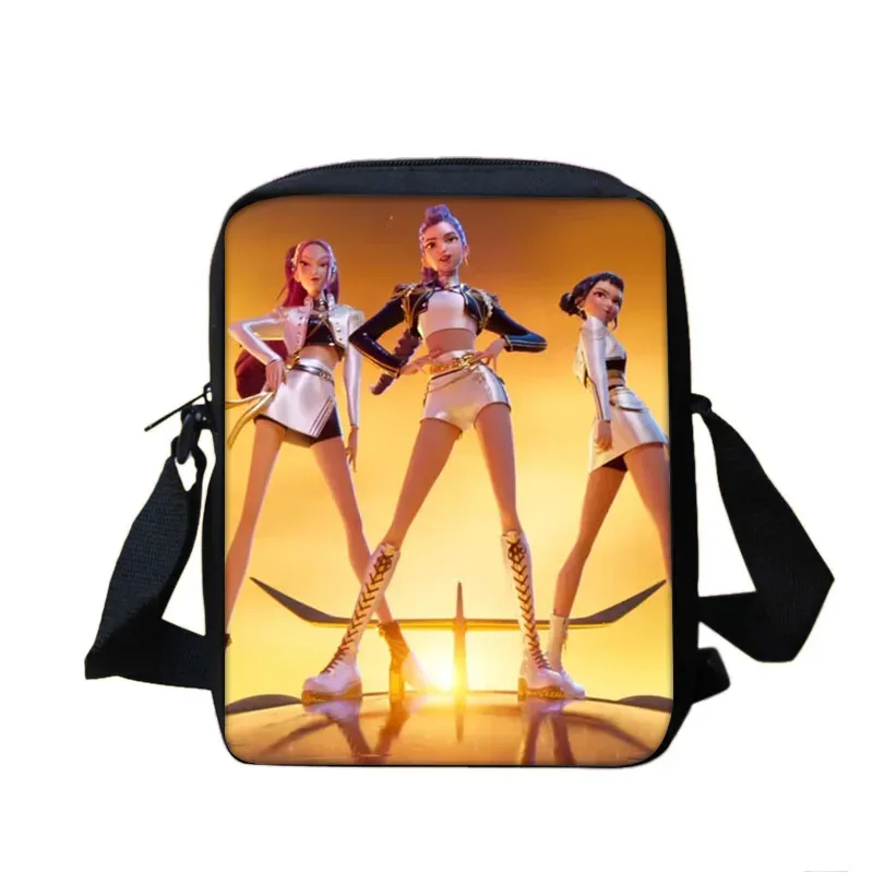 sac à bandoulière pour enfants, avec motifs de dessins animés, bretelles réglables, fermeture à glissière sécurisée, sac léger à porter à l’épaule pour garçons et filles.