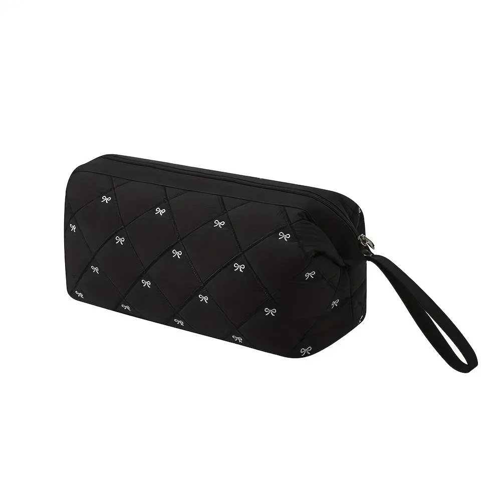 nouveau étui organisateur de cheveux de beauté de grande capacité sac cosmétique sacs de rangement cosmétiques de voyage portables avec fer à friser/sèche-cheveux