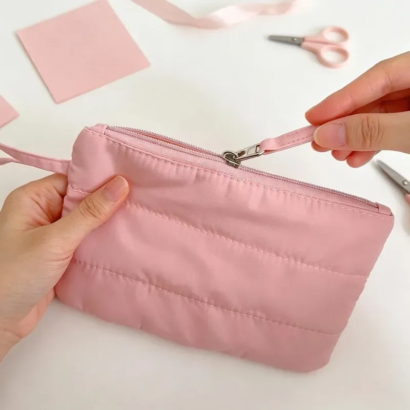 sac fourre-tout matelassé pour femme, couleur unie, pour le quotidien, l'université, les loisirs, les voyages et les sorties courtes