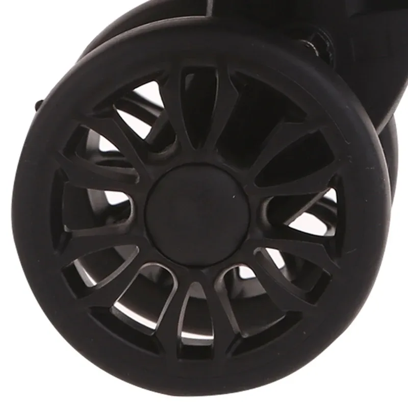roues remplacement plastique noires valises pivotantes 360 degrés accessoires voyage pièces rechange universelles bagages