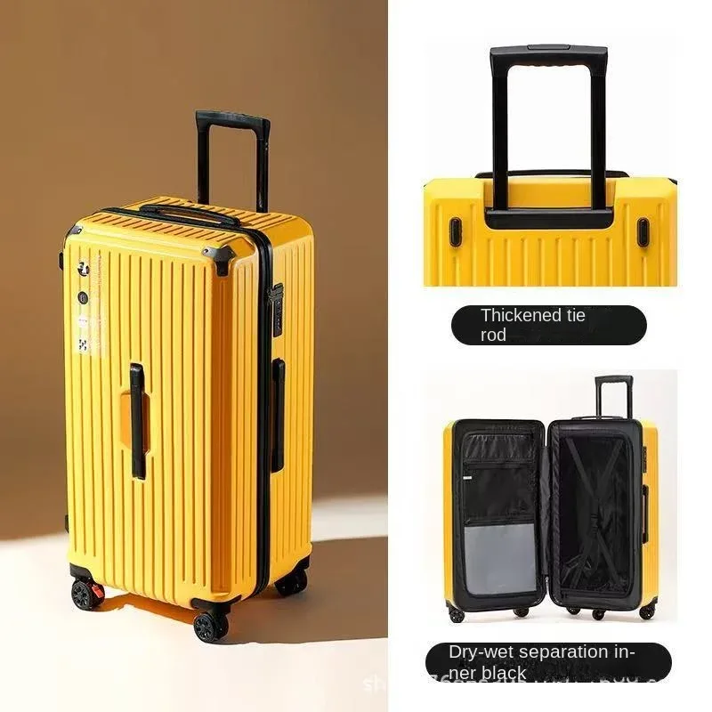 valise rouge 28/36/50 pouces, bagages de grande taille avec cinq roues abs + pc, valises de cabine de 20 pouces, sac de voyage, boîtier de chariot à fermeture éclair