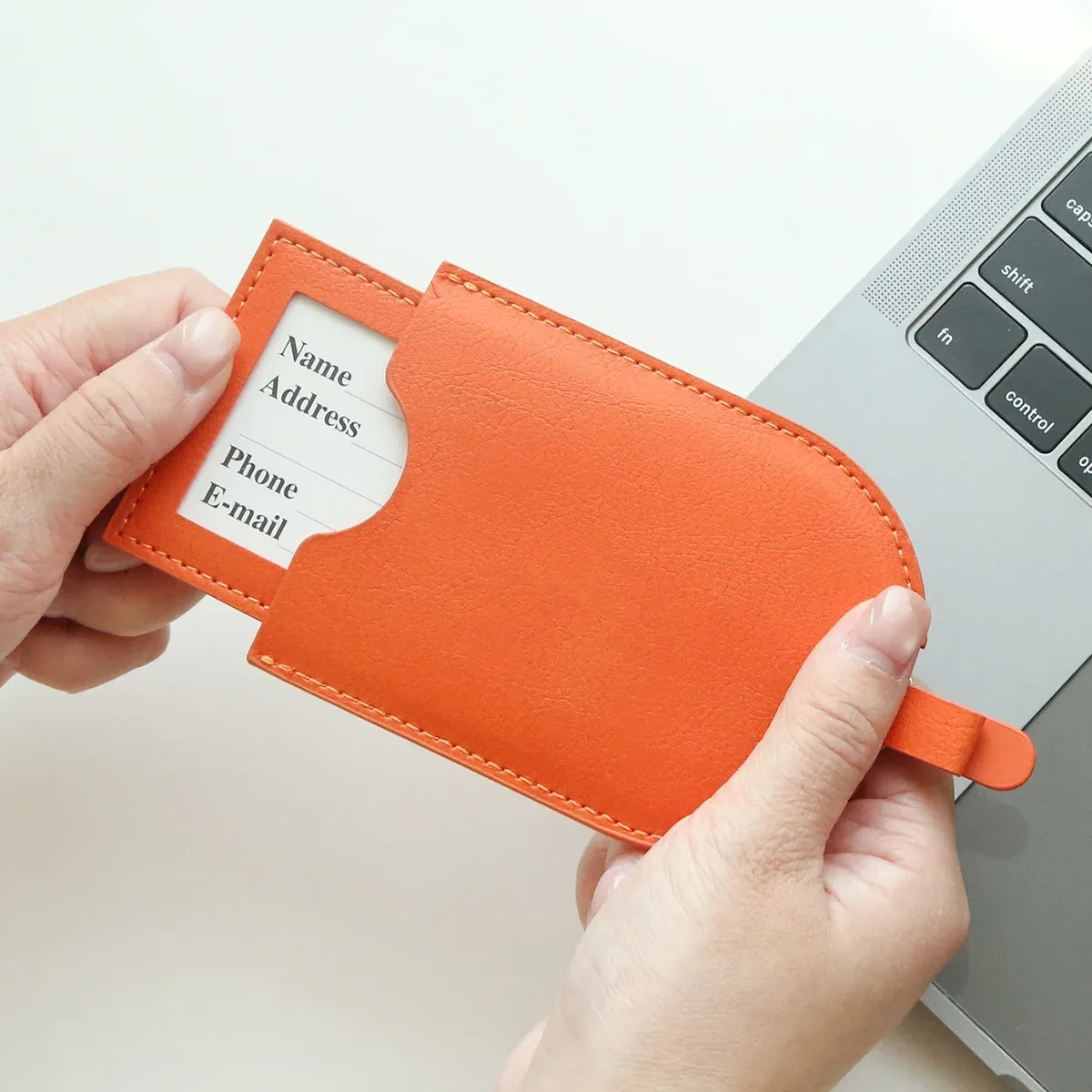 étiquette de bagage personnalisée avec nom, étiquettes de bagage personnalisées avec carte nominative confidentielle, estampage à chaud personnalisé pour sacs de voyage et sacs à dos