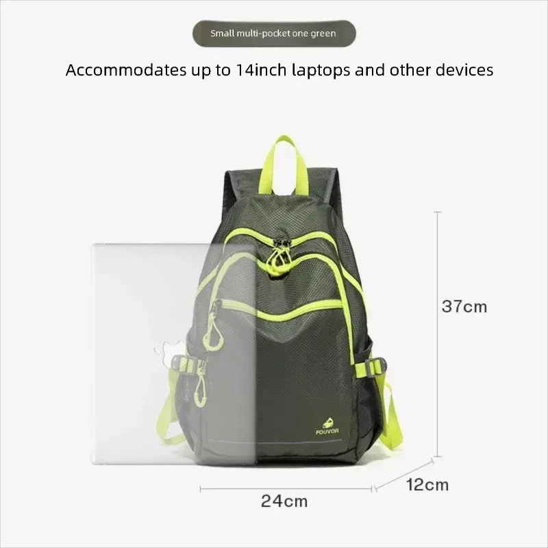 fouvor – sac à dos fonctionnel d'extérieur pour femmes, léger, pliable, résistant à l'eau, grande capacité, sac de voyage et de randonnée, 3037-05