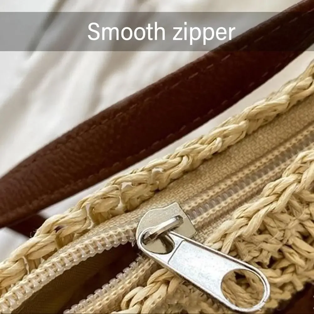 sacs à main latéraux pour femmes, sacs en paille tressée, sacs de plage, sacs à bandoulière, sacs à main en paille tricotée