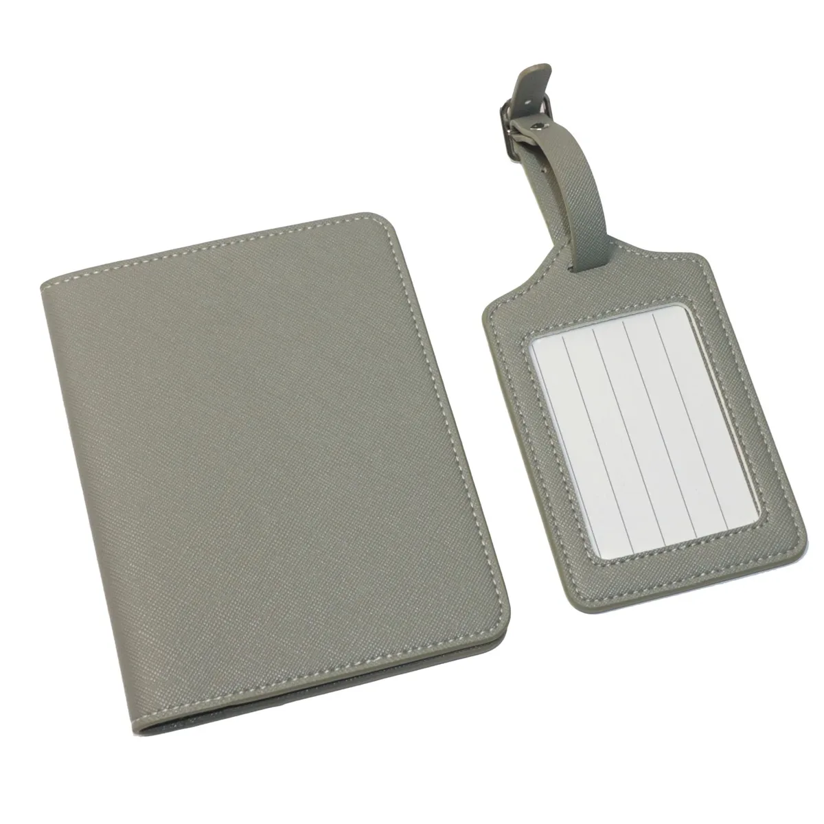 portedocuments étiquettes bagages personnalisables initiales dorées texture douce organisation documents identification bagages cuir véritable saffiano pu voyage accessoires
