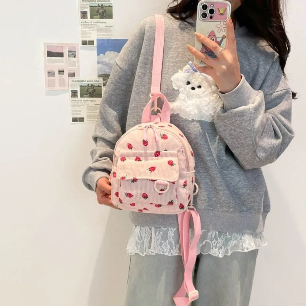 sac à bandoulière mignon de grande capacité, léger, résistant à l'usure, sac à dos de voyage, mini sac à dos