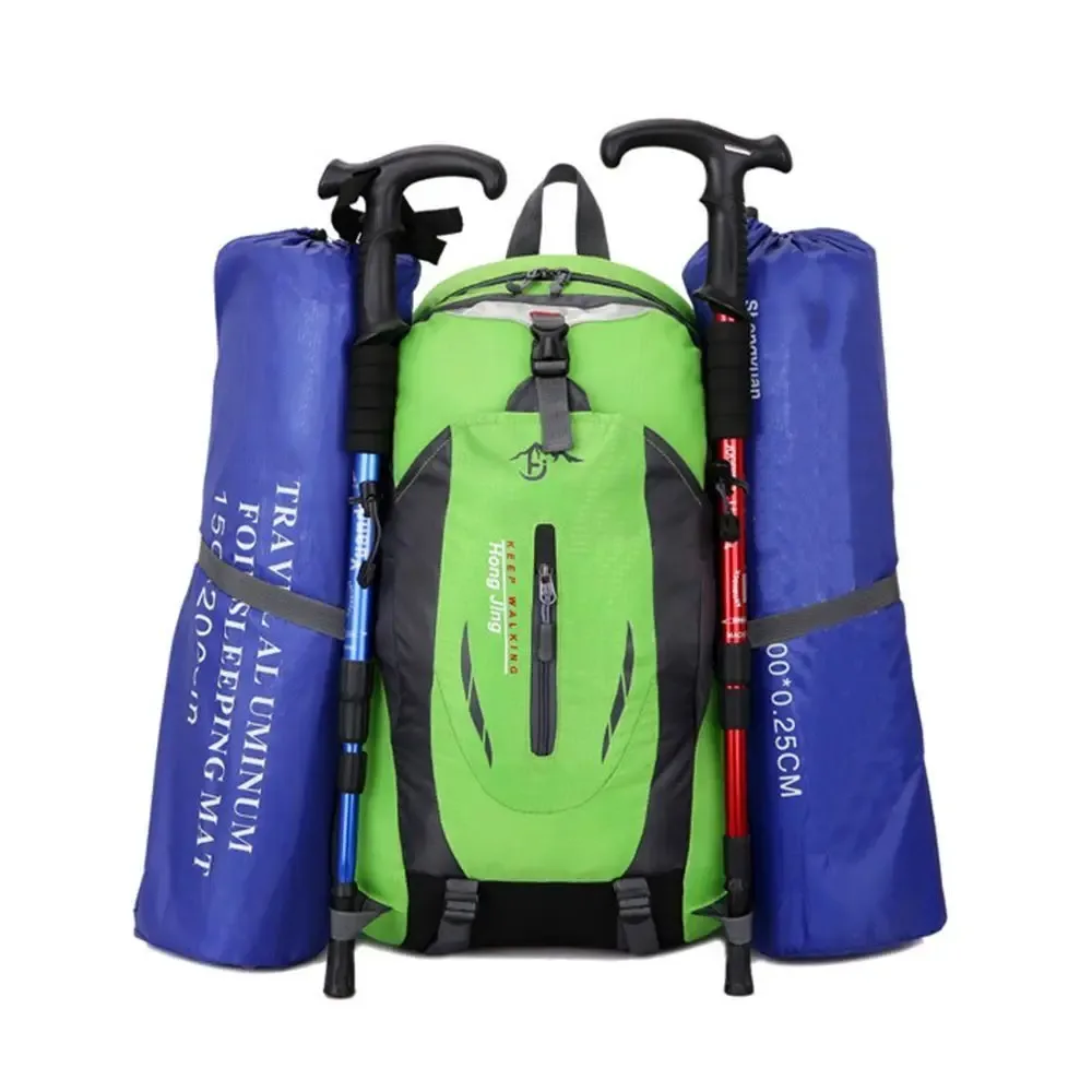sacs de randonnée imperméables en nylon, sacs de voyage de grande capacité 40l, sac à dos de voyage, sac à dos de camping, sacs de plein air