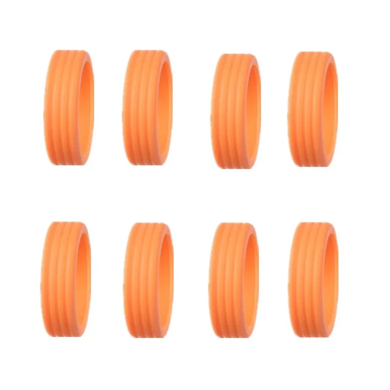 protecteur roue bagage silicone durables couleurs variées protection esthétique voyage utilisation facile anneaux épais textures douces multiprotecteurs set accessoires bagagerie