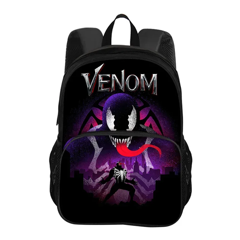 sac à dos avec poche avant venom movie, à la mode, pour voyage, papeterie, cadeau pour enfants, école, polyvalent