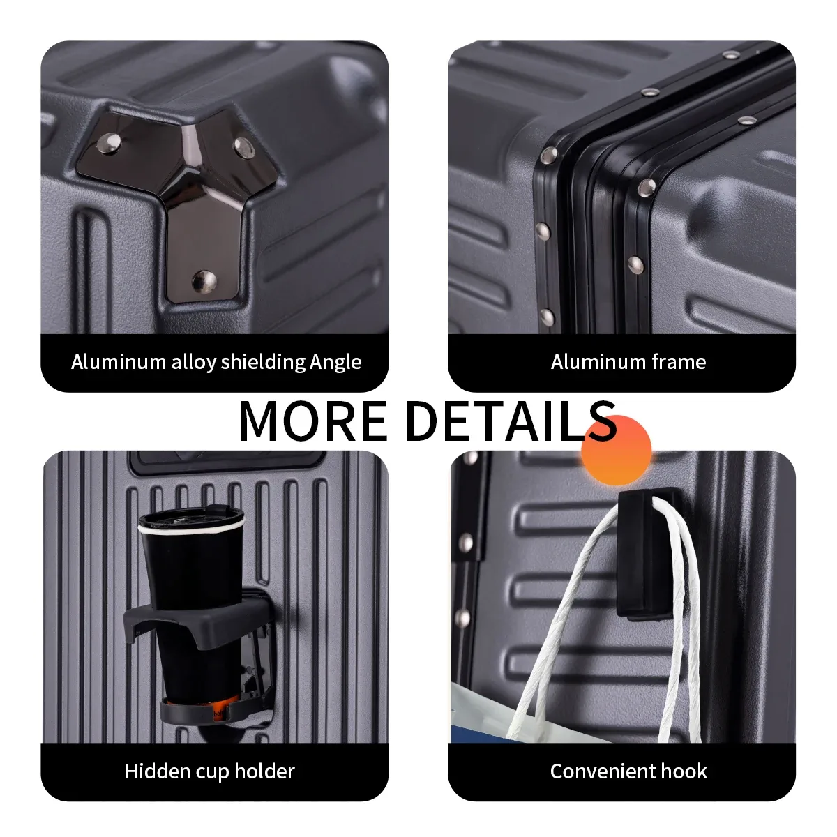 valise à roulettes multifonctionnelle solide et durable, nouvelle valise de grande capacité, boîte de mot de passe pour étudiant à roue universelle