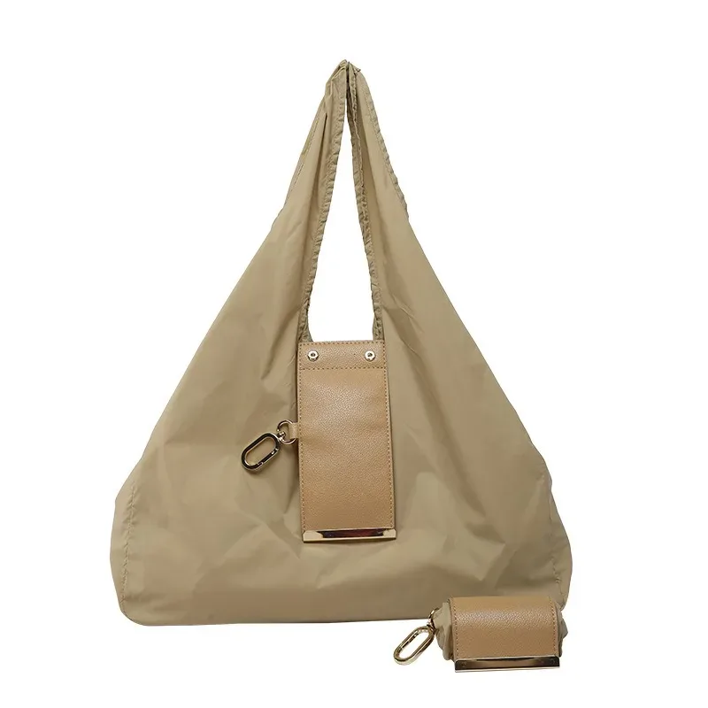 porte-clés léger extensible et réutilisable, mini sac fourre-tout, sac de courses pliable écologique de grande capacité