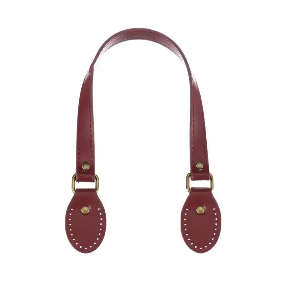 1 pièce 52x2cm sangles et poignées de remplacement en cuir pu pour sacs à bandoulière et sacs à main femme, accessoires de sac diy