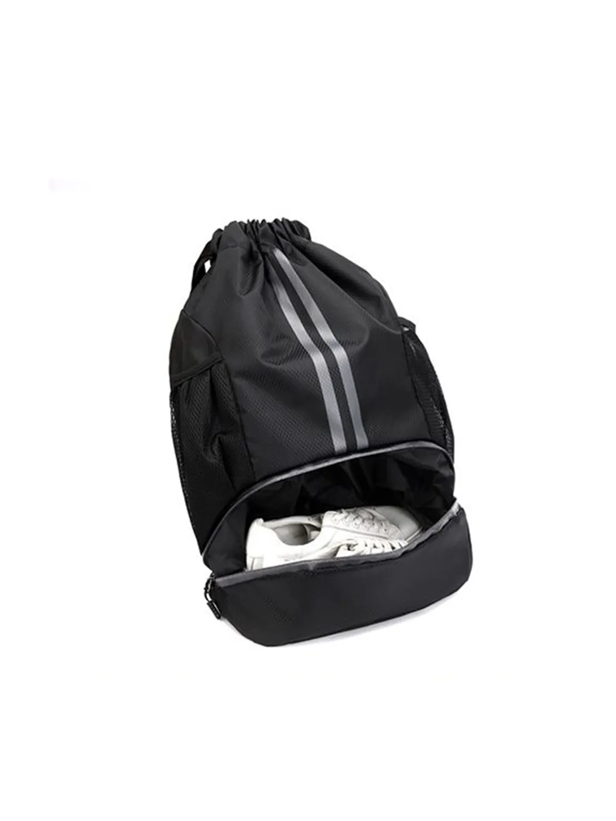 sac de basketball, sac de natation, sac de rangement pour femmes avec compartiment séparé pour vêtements secs et humides, sac à dos de sport, sac à cordon pour l'entraînement et le fitness