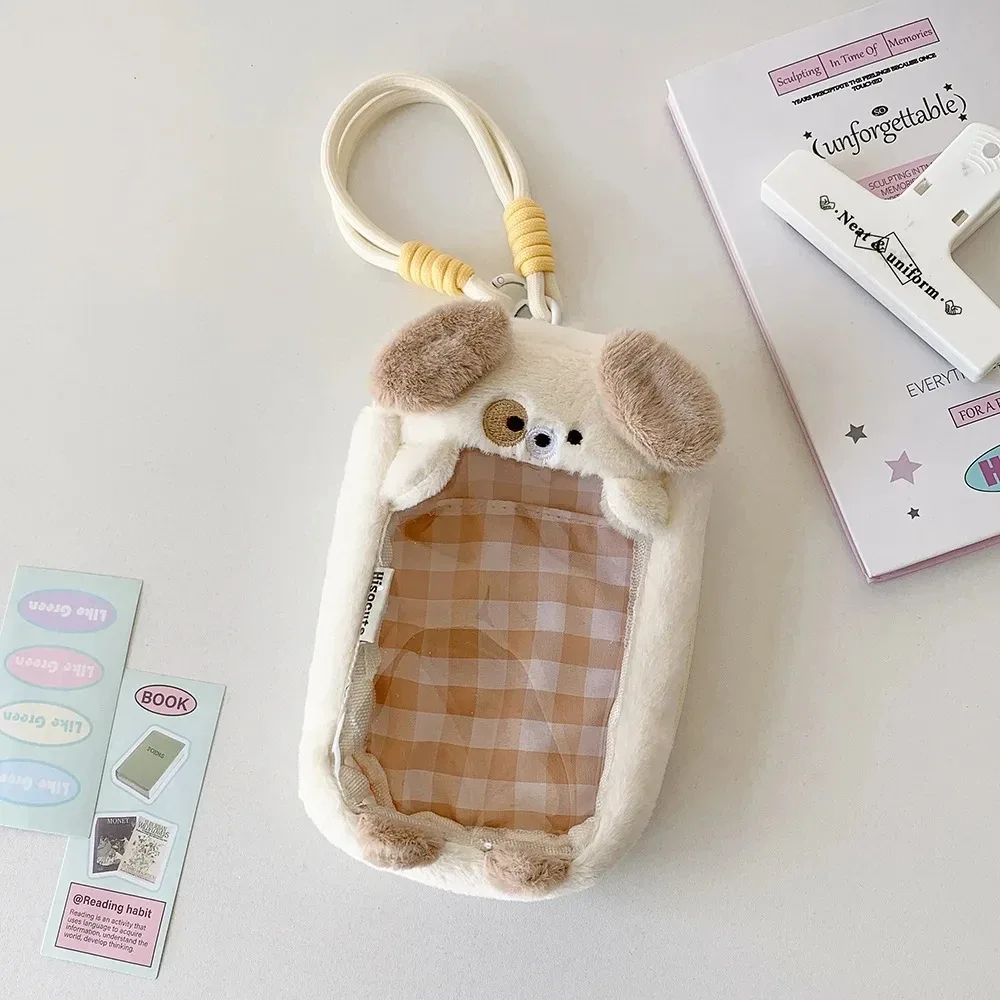 sac à dos de style ins pour étudiants, sac de présentation portable en forme de chiot et de chat de dessin animé kawaii avec pendentif