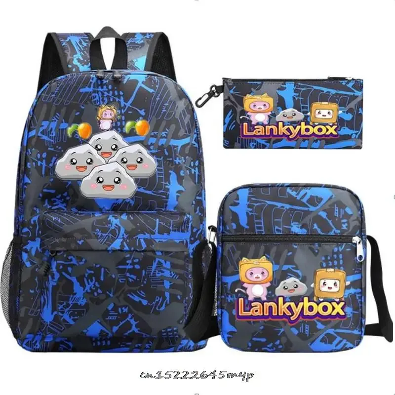 sac dos nylon fleurs dessin animé bleu noir rose galaxie personnages mignons poche latérale fermeture glissière usage voyage capacité grande