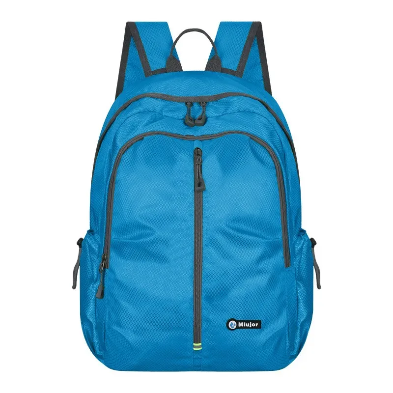 sac à dos pliable imperméable avec port pour écouteurs, sac à dos de randonnée léger de grande capacité pour le camping en plein air et les voyages, 11 couleurs