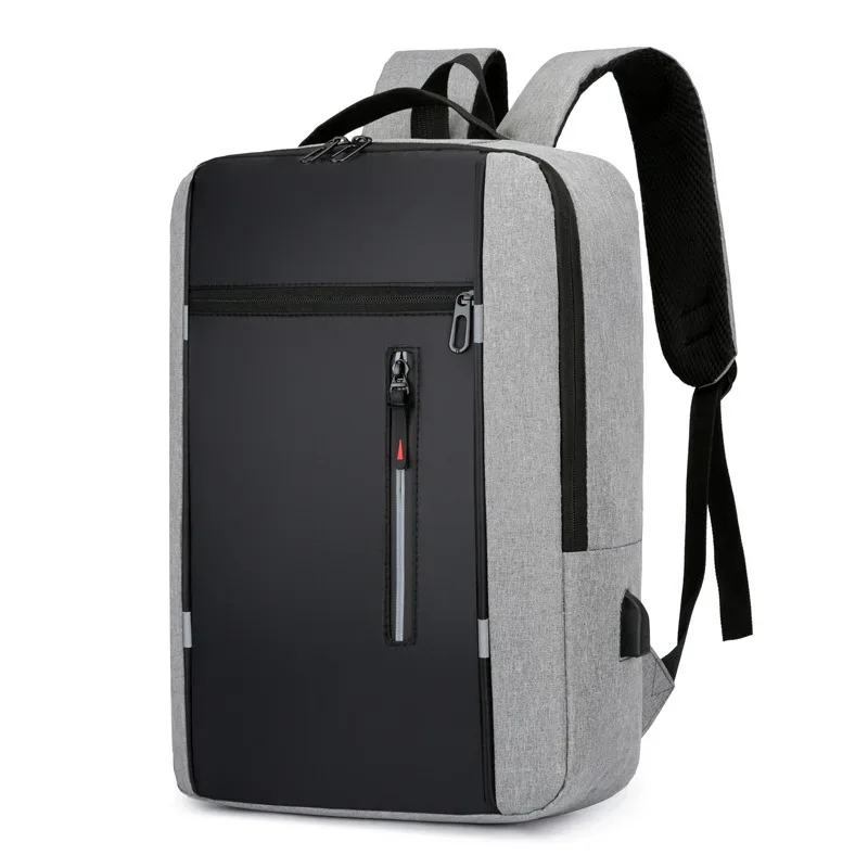 sac à dos oxford étanche pour ordinateur portable pour hommes 15.6 pouces usb charge voyage d'affaires école sac à dos haute capacité bolsa feminina