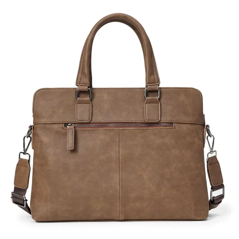 sacs à main vintage pour hommes, sacoche d'affaires pour ordinateur portable, sac à bandoulière tendance avec poignée supérieure et sacs bandoulière
