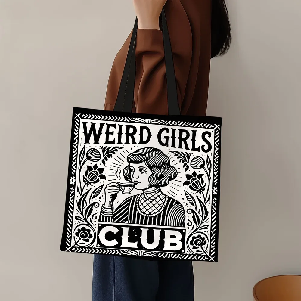 sac fourre-tout de club pour filles bizarre, 1 pièce, cadeaux de club pour filles, équipe de filles, équipage de filles, week-end pour filles, cadeau pour filles chaudes, cadeau pour elle, bes