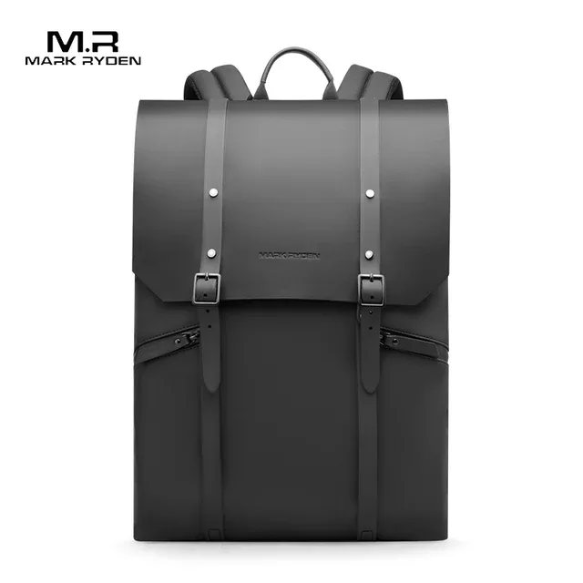 mark ryden-sac à dos décontracté pour ordinateur portable 15 pouces, matériau hydrofuge, voyage léger