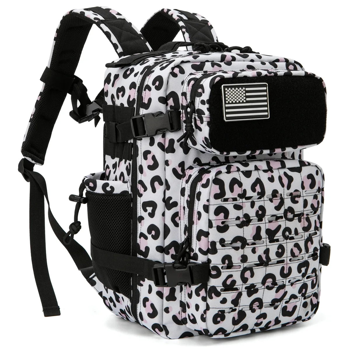 sac à dos tactique 25l pour hommes, sac de survie découpé au laser, petit sac de randonnée, sac de sport, sac à dos de randonnée avec deux porte-gobelets