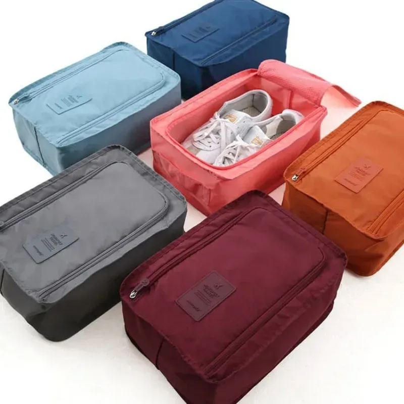 sac de rangement pour chaussures de voyage, multifonctionnel, portable, pliable, étanche, pochette, organisateur pour un facile à transporter et au rangement
