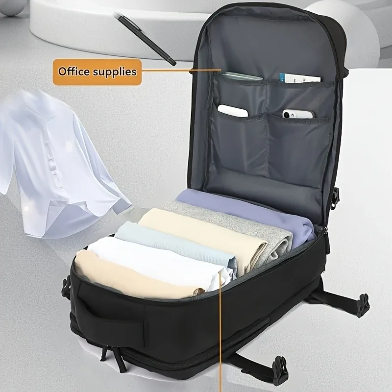 sac à dos pour ordinateur portable de voyage, 30 litres, unisexe, sac à dos de cabine, sac à dos quotidien de 15,6 pouces, sac à dos pour étudiants