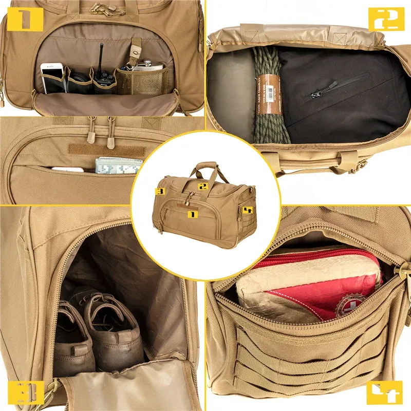 sacs de sport de voyage pliables de 40l, sac de sport, bagage à main, sac de sport avec compartiment pour chaussures pour hommes et femmes, 6 couleurs