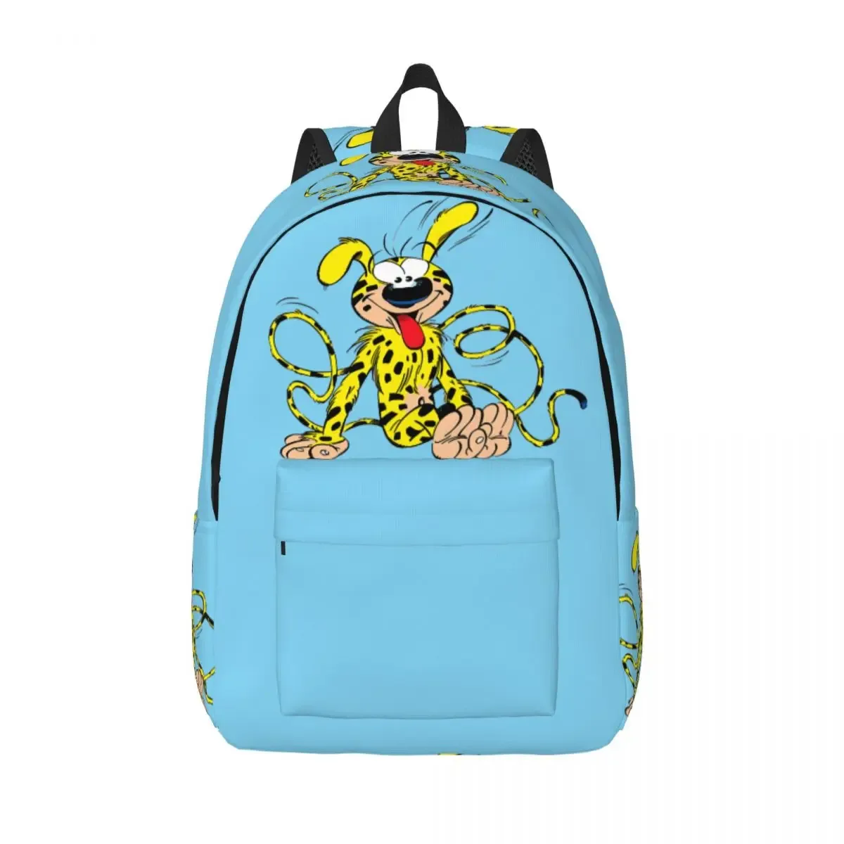 sac à dos en toile de bain familial marsupilami personnalisé pour femmes et hommes, sac à livres décontracté pour l'école et l'université, sacs de personnages de dessins animés