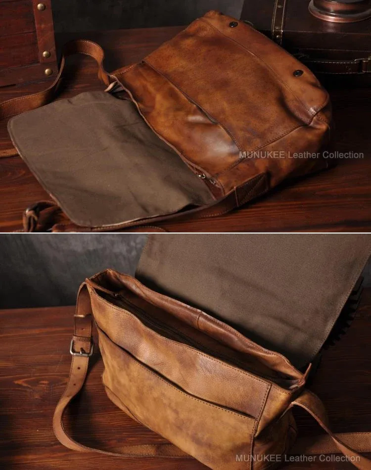 sac messager vintage en cuir véritable pour homme, sac à bandoulière en cuir pour homme, sac bandoulière masculin, sac de loisirs, sac à main, marron gris