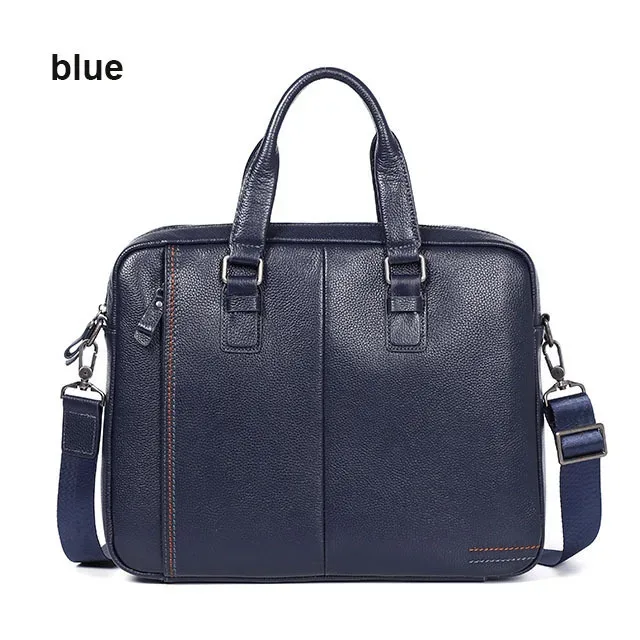 porte documents cuir vache polyester noir bleu kaki fermeture éclair voyage homme pods compact solide