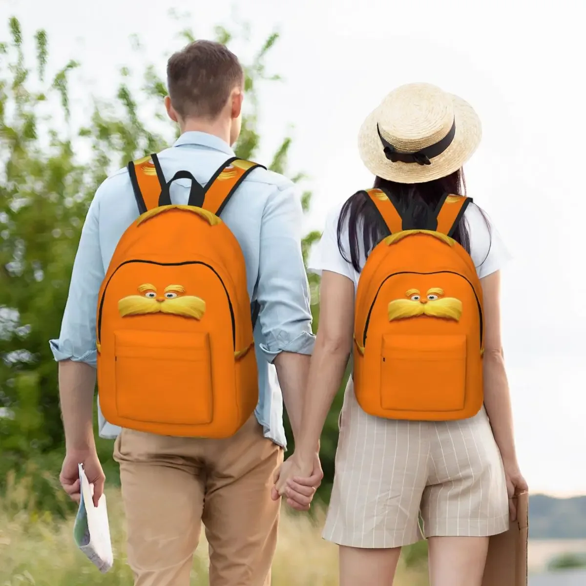 sac à dos lorax pour étudiants, sac d'école pour enfants, sacs à bandoulière pour ordinateur portable pour garçons et filles
