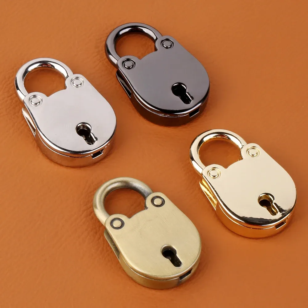 cadenas serrure tsa métal doré forme chat ovale clé suspension accessoires valise femme voyage
