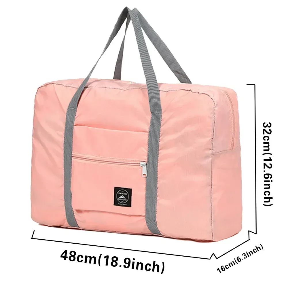 sac de voyage pliable réutilisable grande taille à motif papillon imprimé, sac de rangement écologique pour vêtements, sac de rangement pour articles ménagers et courses